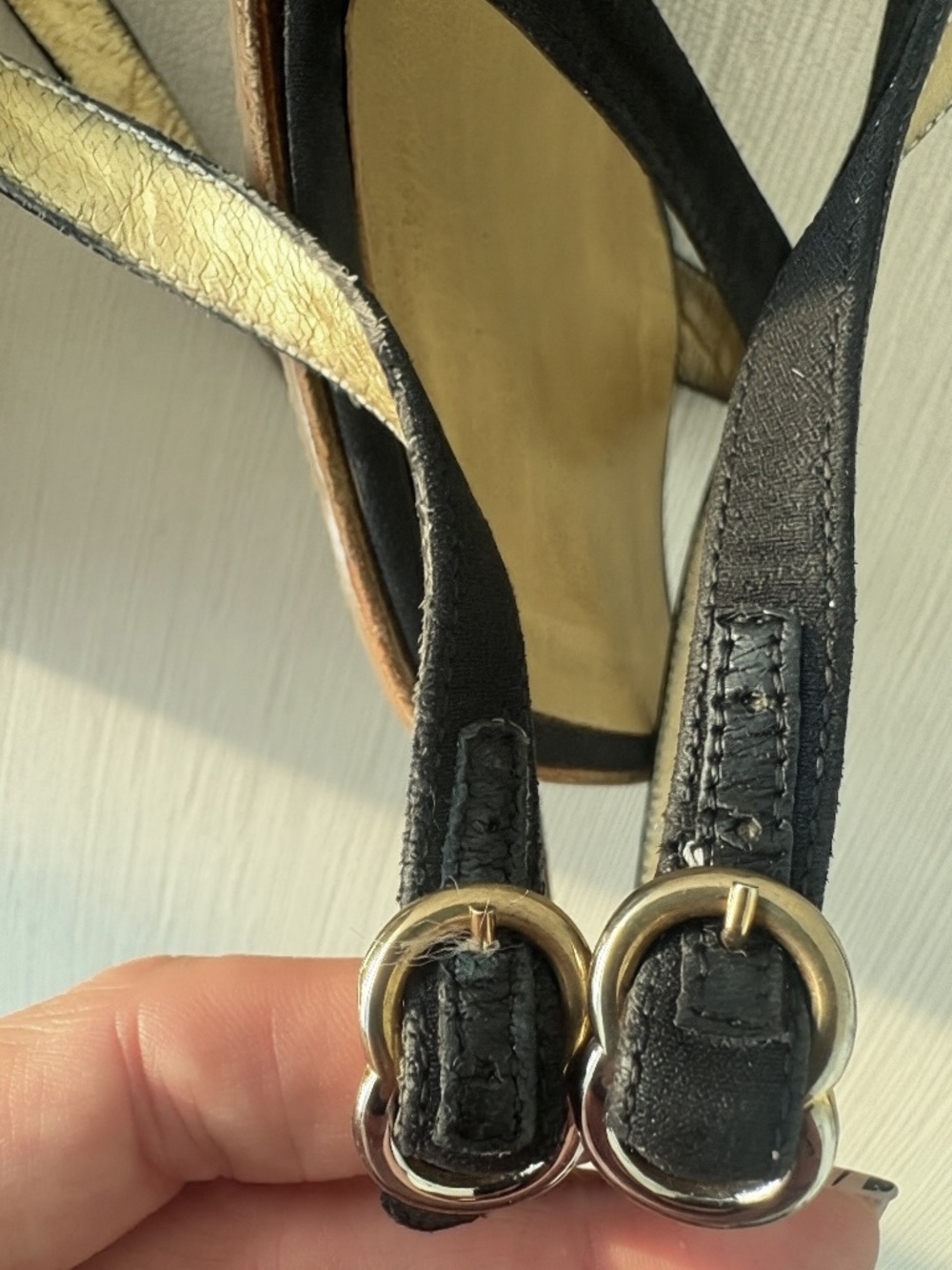 Vintage Giuseppe Zanotti Pearl Heel Sandals 7B - Picture 9 of 9
